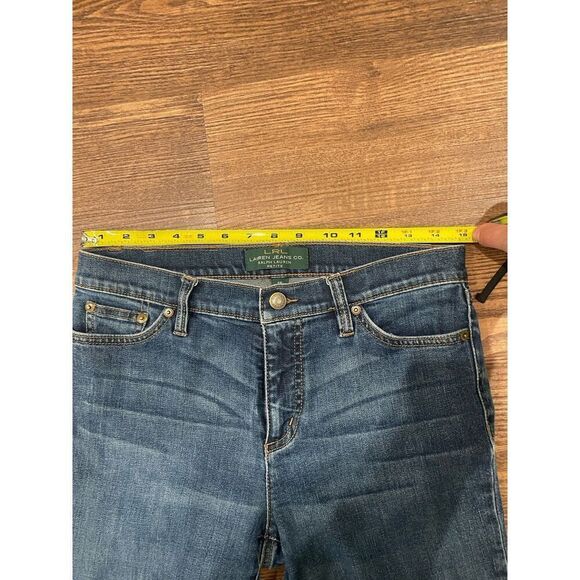 Ralph Lauren Jeans Womens 6P Petite Classic Straight Light Wash Denim High Rise - Picture 5 of 11
